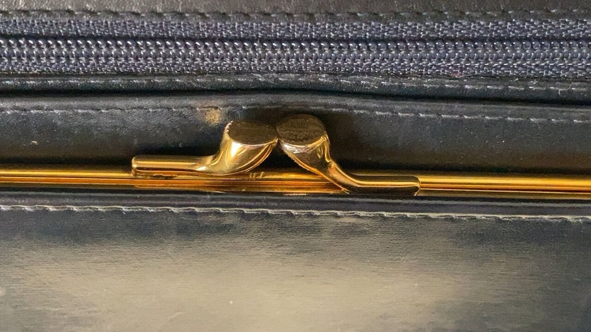 GUCCI オールドグッチ ロングウォレット ホースシューゴールド