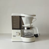 Melitta メリタ  コーヒーメーカー MA-490 ホワイト 80s オールドメリタ ヴィンテージコーヒーツール ミニ家電 箱有 中古美品