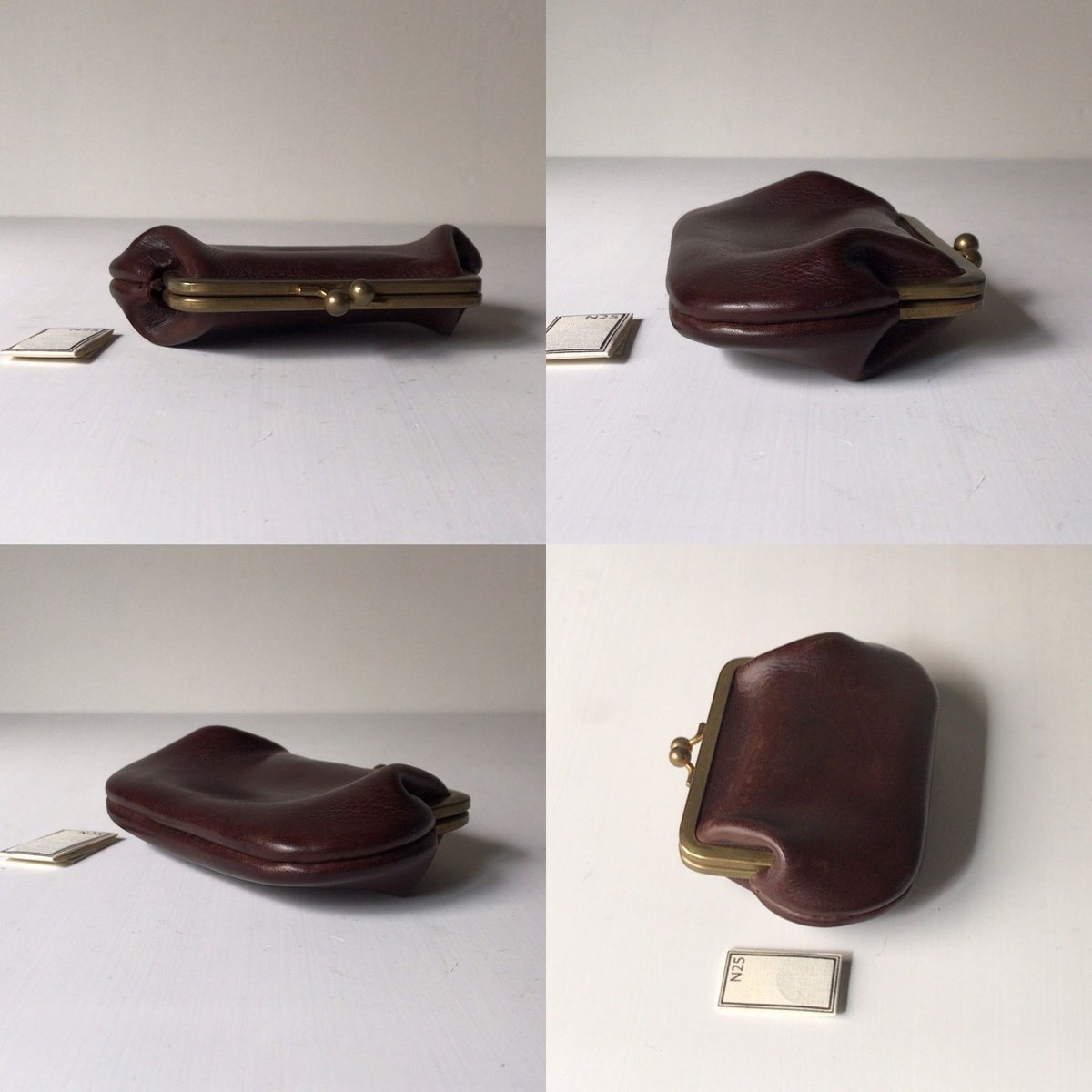 ☆N 25 レザーがま口ウォレット (中) テンペスティー レザー☆ ☆N 25 レザーがま口ウォレット (中) テンペスティー レザー☆