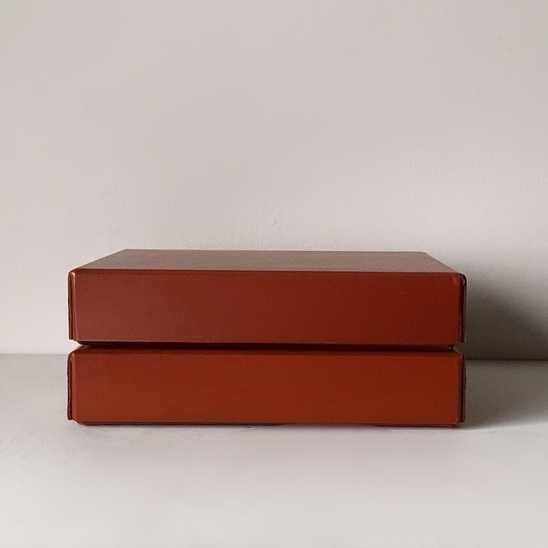 エンボス加工が素敵 キャロルウィルソン ペーパーボックス シャドー