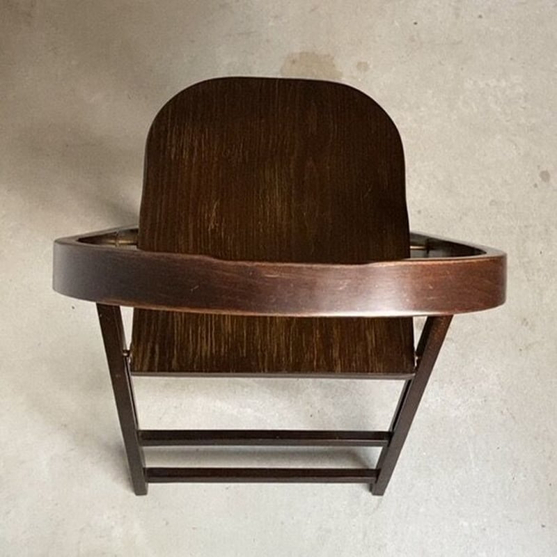 ヴィンテージ フォールディングチェア 木製 折り畳み椅子 差物木工 民