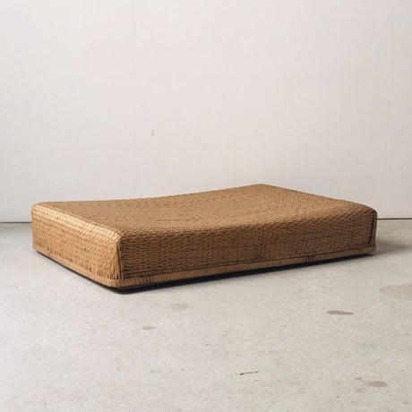 柳行李 平箱 62cm   衣装箱 端切れ入れ 道具箱  手仕事 工芸品 民藝 柳編み 城崎郡柳行李
