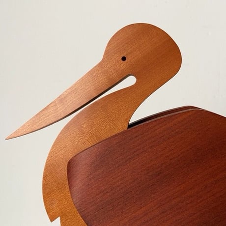 WOOD HOUSE DESIGN ウッドハウスデザイン 鷺 ムービングウッドドール