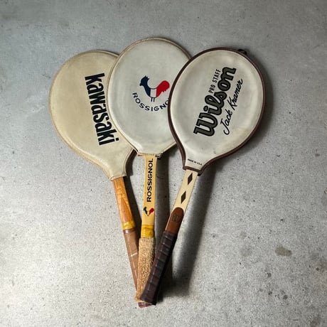 ROSSIGNOL ロシニョール  STRATO TOURNAMENT ストラト トーナメント ヴィンテージ ウッドテニスラケット made in USA（オリジナルカバー付き）