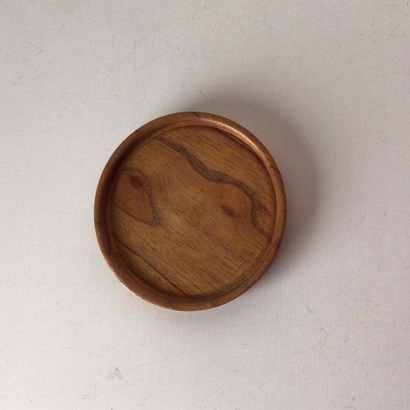 極小・小さなくり抜き盆16.3cm 木製 天然木 木工 工芸品 | GobaTools