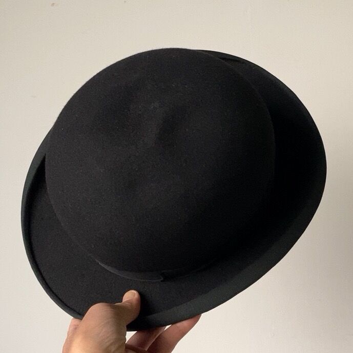vintage ビンテージ シルクハット 帽子 黒 三越 57 vintage ビンテージ シルクハット 帽子 黒 三越 57 メンズ