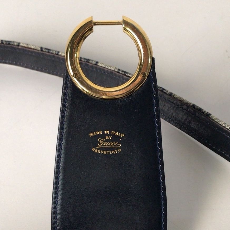 グッチGUCCIワンショルダーGGキャンバスオールドGUCCIショルダーバック GUCCI グッチ オールドグッチ コーティングGGキャンバス/レザー
