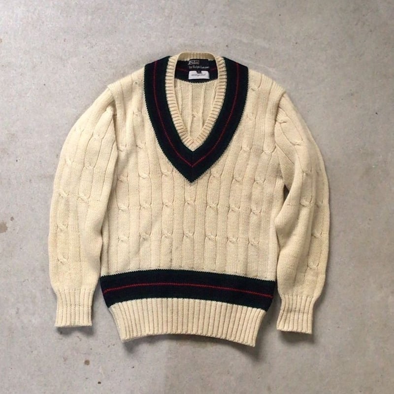 Polo by Ralph Lauren ポロ ラルフローレン 80sヴィンテージ ケーブル...