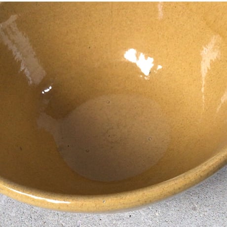 PACIFIC STONEWARE  パシフィックストーンウェア　こね鉢 巨大陶器ボウル 幅約31cmメダカ鉢  アメリカ製  made in USA