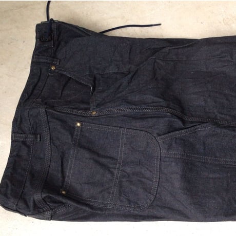 ネペンテス(needles・ニードルス) H.D. PANT  ヒザデルパンツ デニム  ペインターパンツタイプ　レディース  サイズ 1  中古極美品