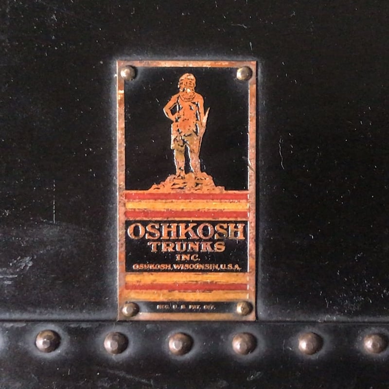OSHKOSH TRUNKS inc (オシュコシュ社製 ) 大型ヴィンテージトランク ブ