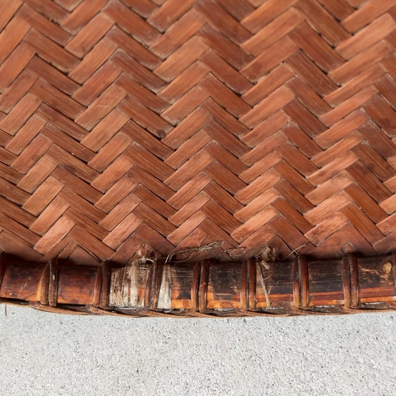 フィリピン イフガオ族 竹製バスケット かご 民藝 民芸 古道具 ビンテージ フィリピン イフガオ族 竹製バスケット かご 民藝 民芸 古道具