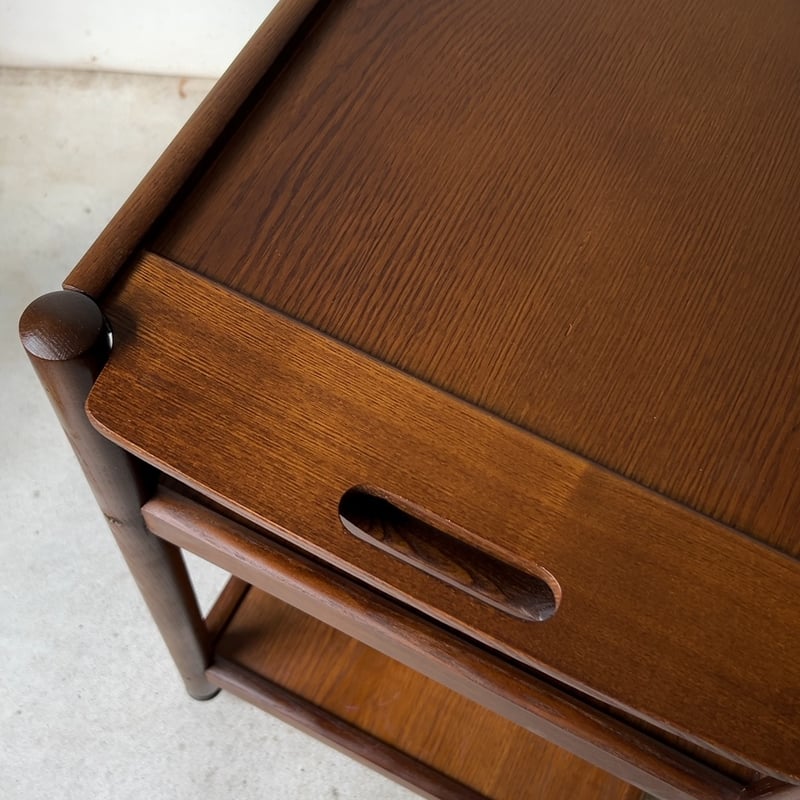 飛騨産業　キツツキマーク　キッチンワゴン HIDA 飛騨産業 キツツキ マーク 3段キャスターワゴン キッチン