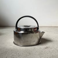 wonder chef ワンダーシェフ  フラッツケトル 2.5L  ステンレス製 フラットデザイン 80sデザイン  ステンレスケトル  ユーズドキッチンツール 良品