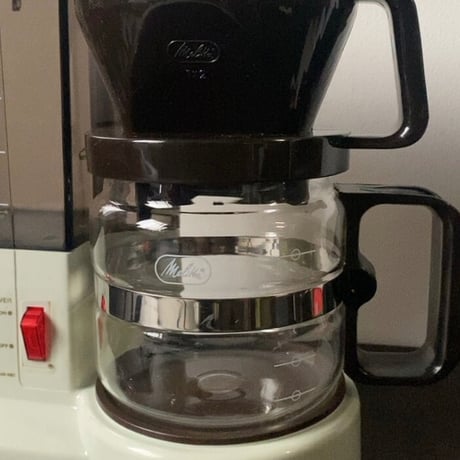 melitta メリタ  コーヒーメーカー  MA-480  80s 90s ヴィンテージ家電 レトロ家電 デッドストック 箱 保証書 付属品ありの未使用品
