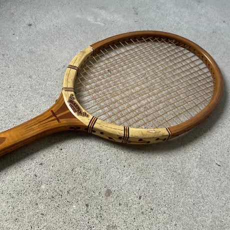 DUNLOP ダンロップ  MAXPLY FORT マックスプライ フォート 名器 ヴィンテージウッドテニスラケット（kawasakiレトロカバー付き）made in England