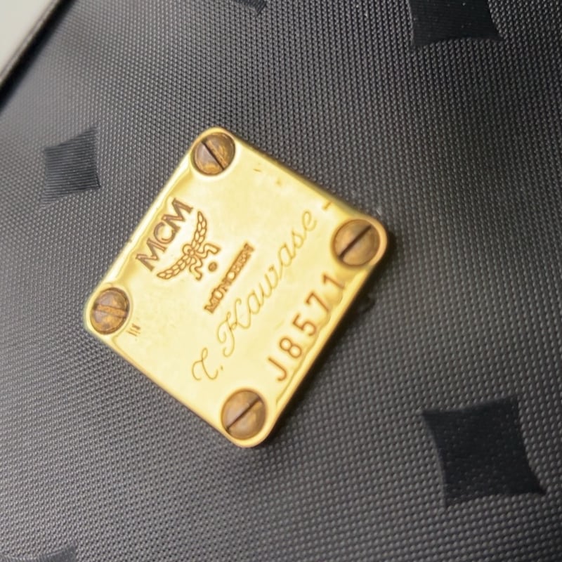 良品 希少 MCM ヴィセトス ウェストポーチ レザー ヴィンテージ MCM - MCM エム・シー・エム ウエストバッグ ボディバッグ ヴィセトス