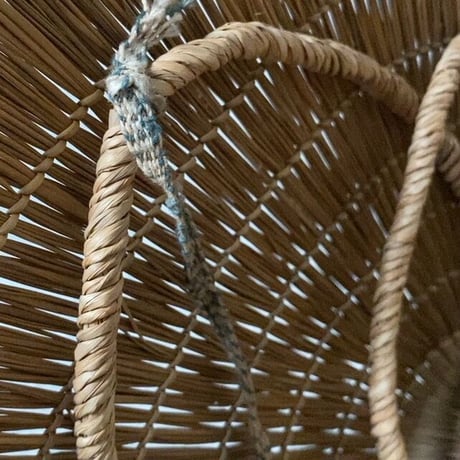 (Y様おまとめ) 2点セット明治期 編み笠  折編笠 旅笠  山笠 作業笠 日除 農作業 ガーデニング スポーツ観戦  ストローハット 麦わら帽子 らんまん