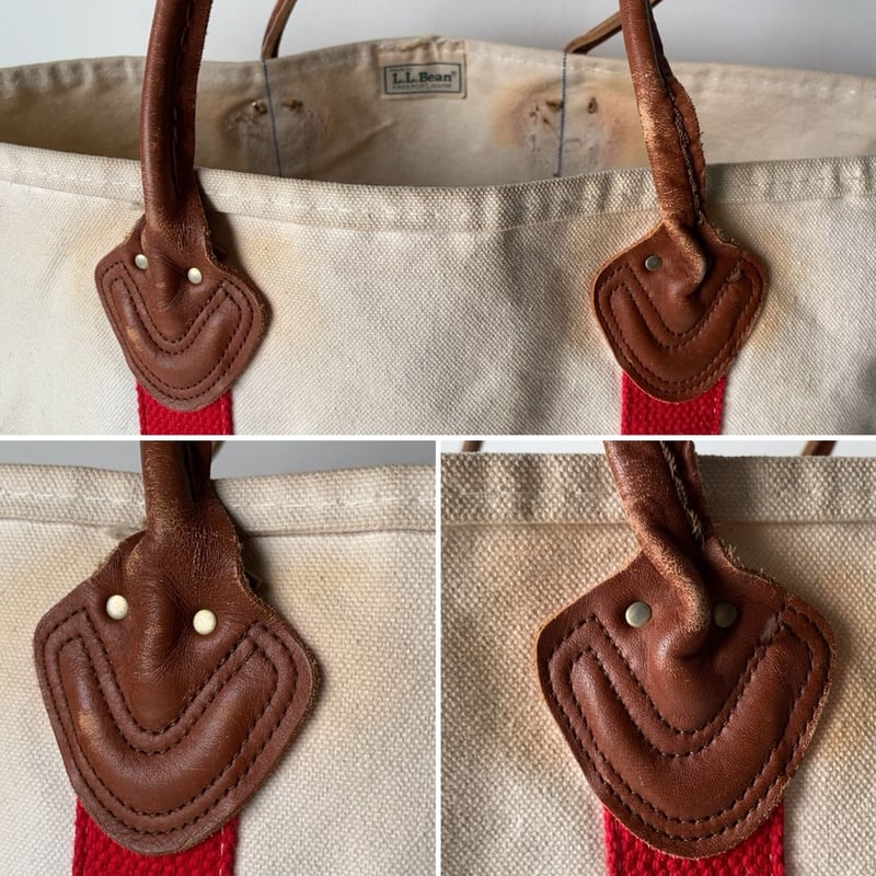 LLBean (オールド エルエルビーン) 70s後期 ラージトート レザー LLBean (オールド エルエルビーン) 70s後期 ラージトート レザー