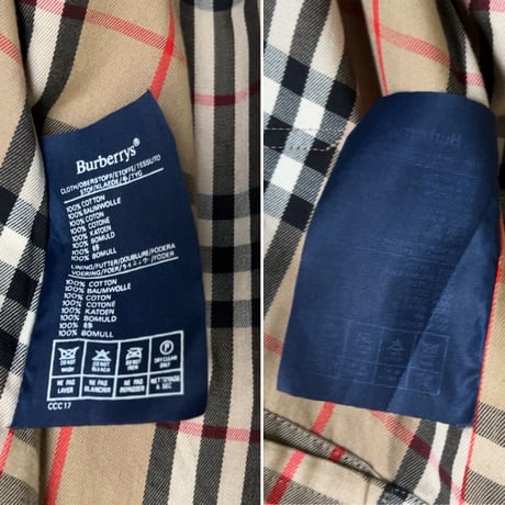BURBERRYS バーバリーズ  丸善(MARUZEN)ダブルネーム 70s 80s バルマカーンコート イギリスヴィンテージ ステンカラーコート トレンチコート シングル 古着 中古良品