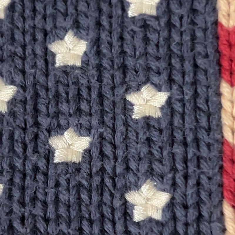 RALPH LAUREN ラルフローレン 星条旗 コットンセーター RLロゴ RALPH LAUREN ラルフローレン 星条旗 コットンセーター RLロゴ