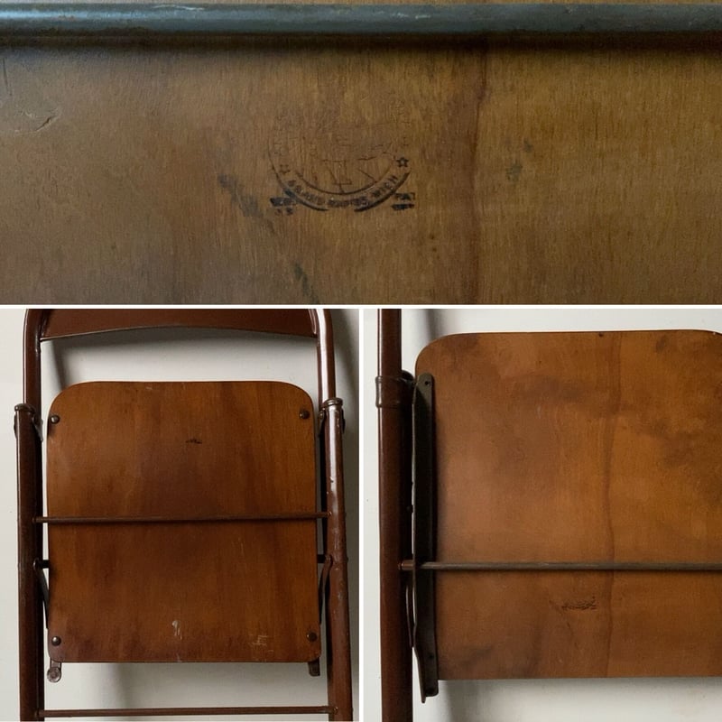 50-60s USヴィンテージ フォールディングチェア American seating