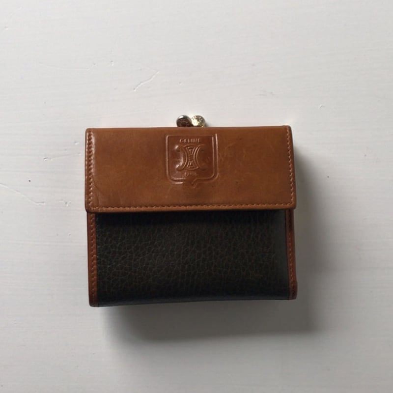 CELINE セリーヌ ヴィンテージセリーヌ コンパクトウォレット 2 CELINE セリーヌ ヴィンテージセリーヌ コンパクトウォレット 2