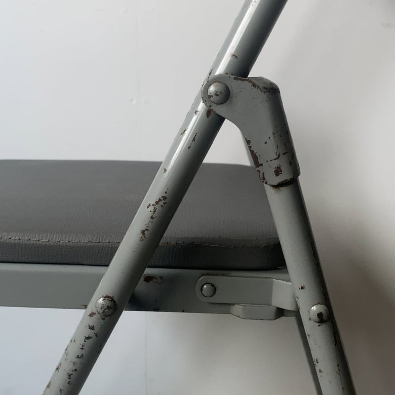 古い折り畳み椅子 1950-1960年代 ヴィンテージ フォールディングチェア