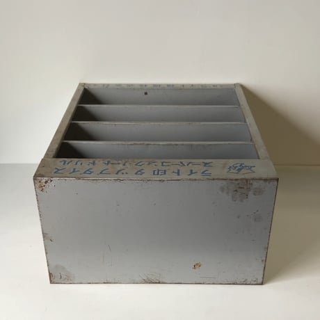 Light ライト精機社製 販促陳列棚  70s 80s ヴィンテージ 小型スチール棚 インダストリアル 什器 小物棚 良品
