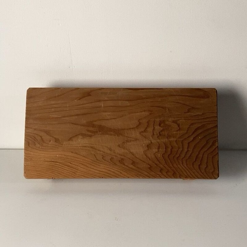 木製まな板 不規則形状　中古 日々道具 四万十ひのきのスタンド付まな板(S) | NORITZ DAYS