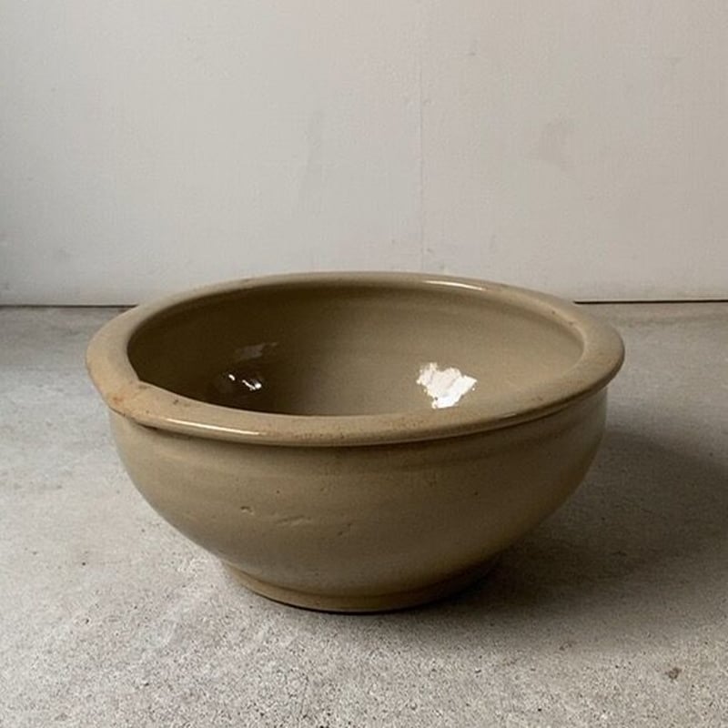 アンティーク 大鉢 直径30cm 飾り鉢 黄釉 古陶器 インテリア アンティーク 大鉢 直径30cm 飾り鉢 黄釉 古陶器 インテリア