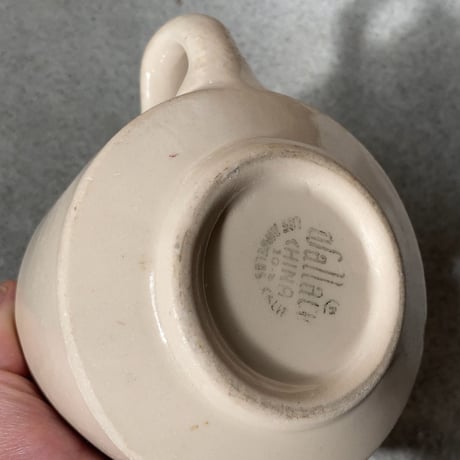 (A)  Wallace ウォレス  ヴィンテージ マグカップ  アメリカのマグカップ  ダイナーマグ 50s 60s made in USA
