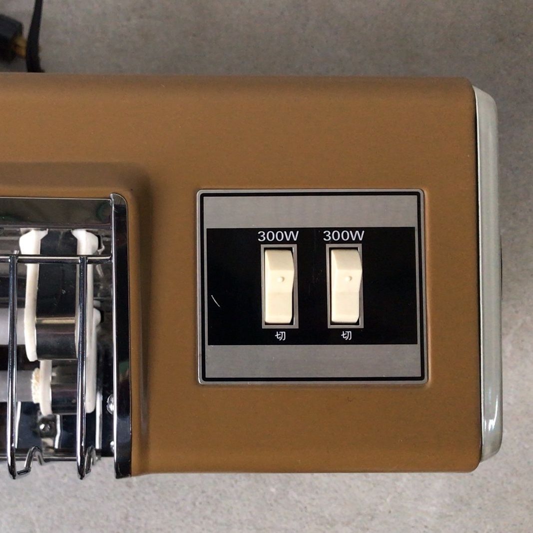 【昭和レトロ】ナショナル WIDE600 DS-32N 電気ストーブ　2台 昭和レトロ】ナショナル WIDE600 DS-32N 電気ストーブ 2台 昭和