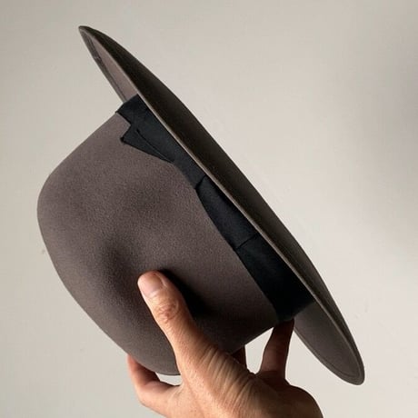 Teibow  proven values  テイボー　ヴィンテージ フェルトハット グレー ユニセックス 頭周約55.5cm 旧帝国帽子株式会社 良品