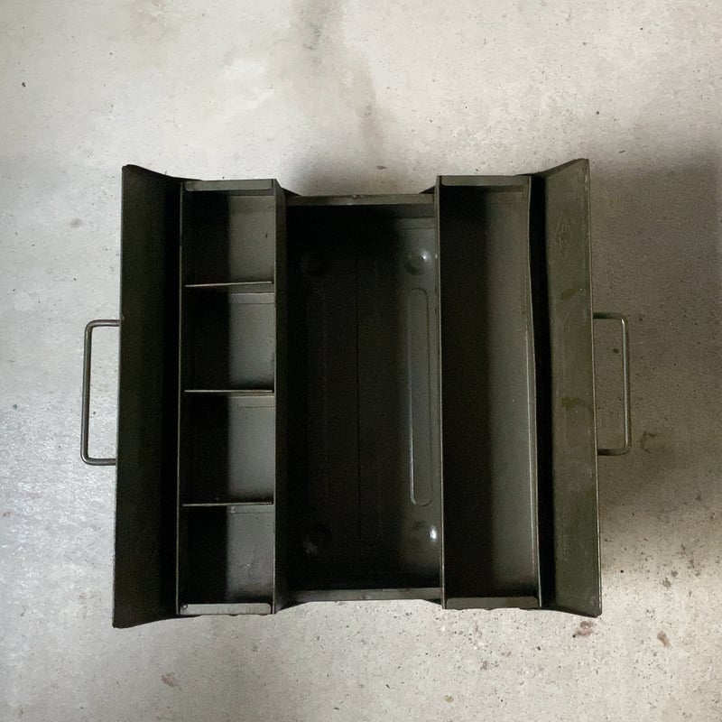 ビンテージ　ミリタリーツールボックス S.P TOOL BOX 2M-350 エスピー ツールボックス ミリタリー