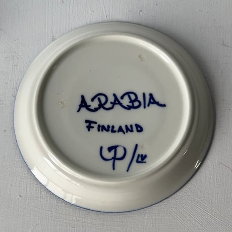 ARABIA アラビア (オールドアラビア) Valencia バレンシア コーヒーカップ＆ソーサー ハンドペイント 北欧ヴィンテージ 廃盤品　商品No.2