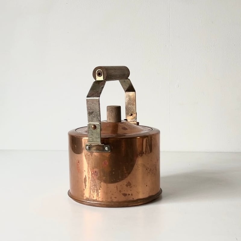 GLINTCOPPER グリントカッパー ヴィンテージ純銅ケトル 2.0L 木製無垢