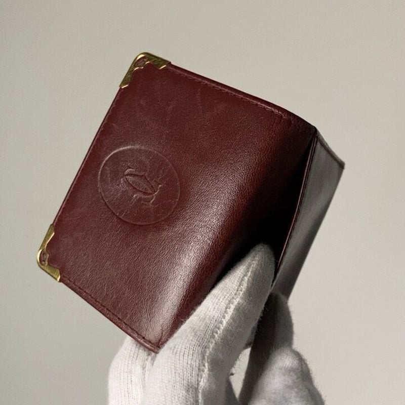 Cartier カルティエ マストライン フラップ型ミニコインケース マスト Cartier カルティエ マストライン フラップ型ミニコインケース マスト