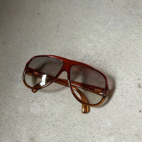 Christian Dior MONSIEUR クリスチャンディオール ムッシュ  ティアドロップサングラス 2038J サイドロゴ  眼鏡  ブラウン  オールドディオール ヴィンテージ 中古美品