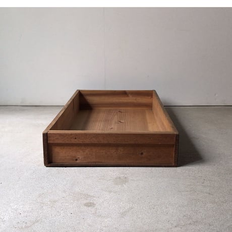 古い餅箱  無地  蓋無し　檜無垢材  アンティーク木箱 ヴィンテージウッドボックス  道具箱  美品 (4点ございます)