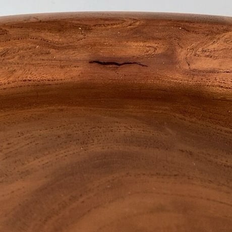 欅  くり抜き 丸盆  玉杢部木目 木製トレー約37cm  大きめサイズ感,浅めの立ち上がり。綺麗なお盆 ナチュラル色 極美品