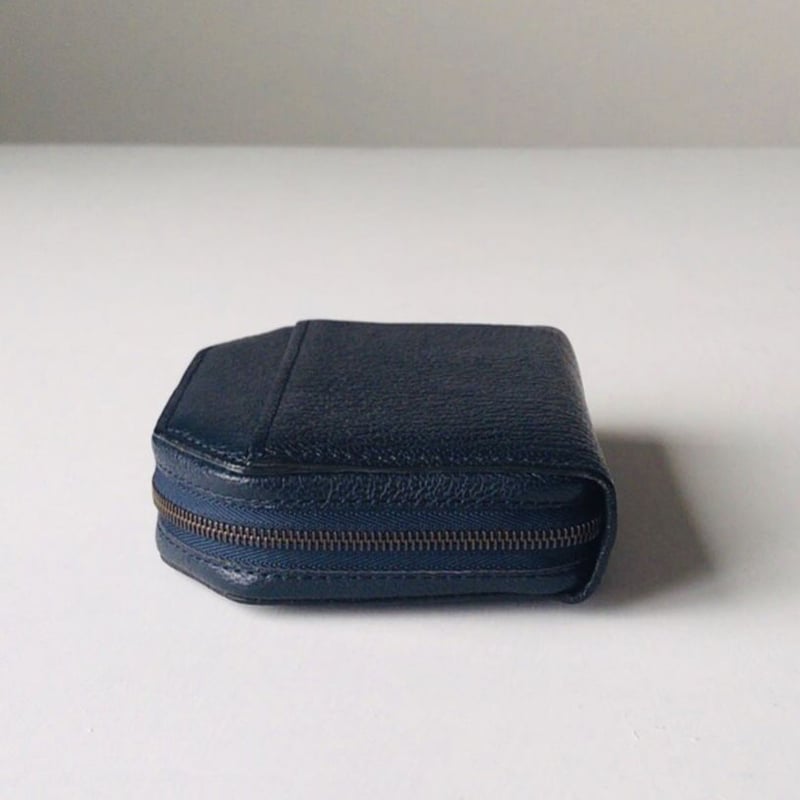 POSTALCO Kettle Zipper Wallet Small | Navy ポスタ