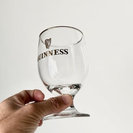 GUINNESS ギネスビール 金ロゴ 古めのビアグラス 5個セット 箱有 未使デッドストック品