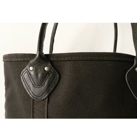 LLBean エルエルビーン ボート＆トート ビーントートレザーハンドル ブラック単色 廃盤品 希少 中古美品 made in  usa