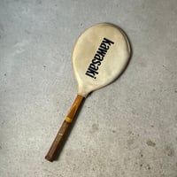 DUNLOP ダンロップ  MAXPLY FORT マックスプライ フォート 名器 ヴィンテージウッドテニスラケット（kawasakiレトロカバー付き）made in England