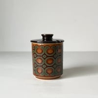 Hornsea ホーンジー社  BRONTE ブロンテ　イギリス ヴィンテージ シュガーポット  美品  made in England