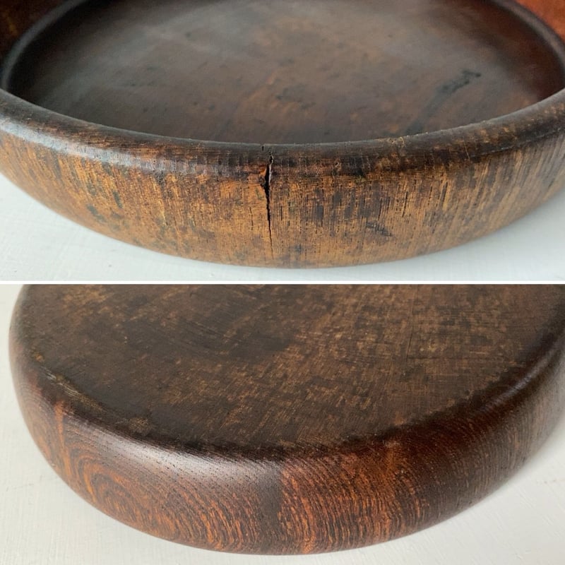木製無垢のくり抜き盆 丸盆 木のトレー 幅約25.5cm 小さめサイズ 木製無垢のくり抜き盆 丸盆 木のトレー 幅約25.5cm 小さめサイズ