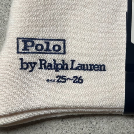 POLO RALPH LAUREN ポロラルフローレン ペイズリー柄ネクタイとドッグ刺繍靴下のセット  中古美品&未使用品