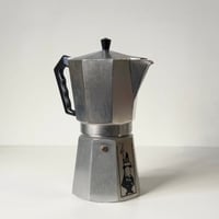 BIALETTI ビアレッティ モカエキスプレス ６カップ 直火式 コーヒーメーカー エスプレッソメーカー マキネッタ 永久定番 1970年代 ヴィンテージ クルジナッロ工場製 下段マーク 中古良品