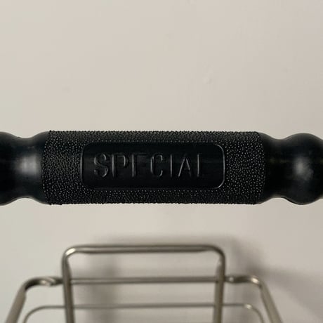 富田工業株式会社 ショッピングカート SC-01 ステンレス製 折り畳み式  買物籠 大容量 4輪 ストッパーレバー 黒グリップ キャリー キャスターワゴン シンプルデザイン 完品